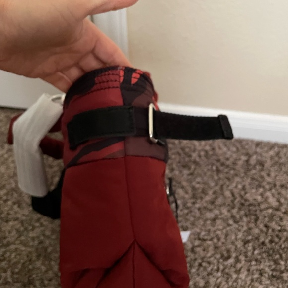 NWT Diesel burgundy camouflage orange shoulder handbag - Picture 15 of 16